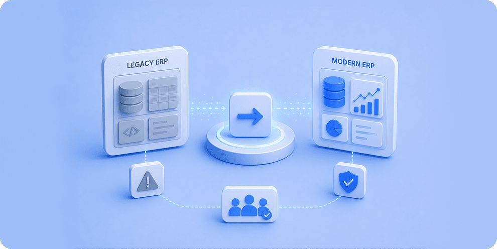 Legacy ERP replacement